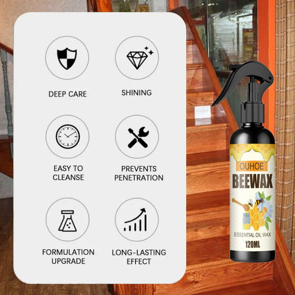 Beeswax Furniture Polish Spray (Pack Of 2)