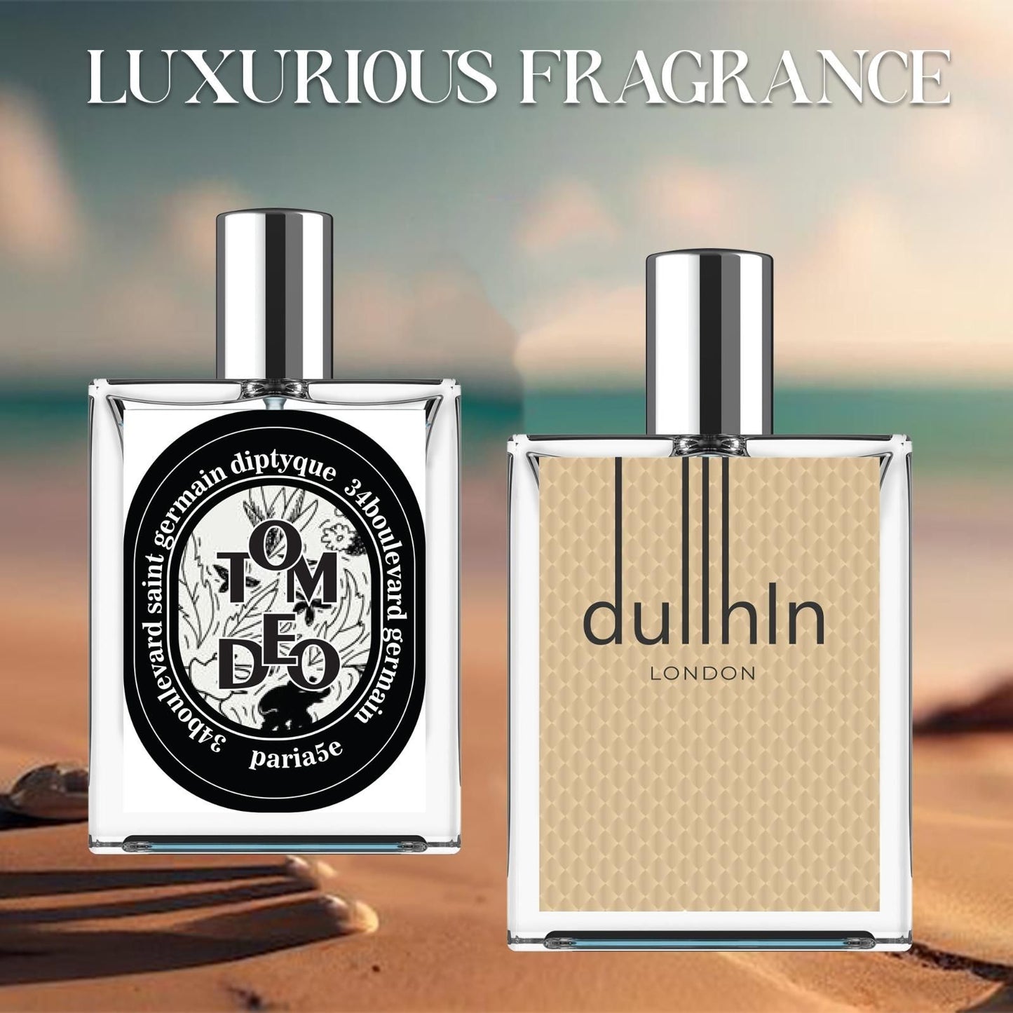 Dullhin London and Tom Deo Luxurious Perfume (Pack of 2)😍