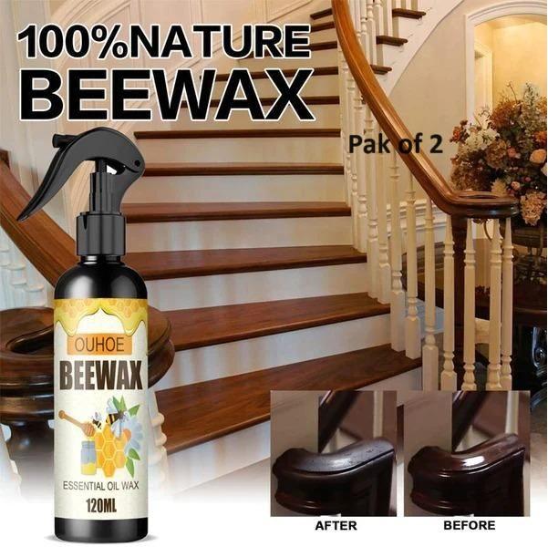 Beeswax Furniture Polish Spray (Pack Of 2)